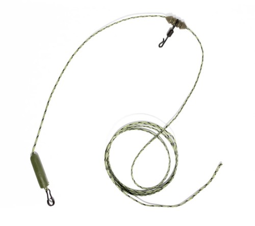 Undercarp Gotowy Zestaw Karpiowy Chod Rig z Leadcorem 45 lb / 100 cm (zielony) UC9 Karpiowe Graty - Zdjęcie 2