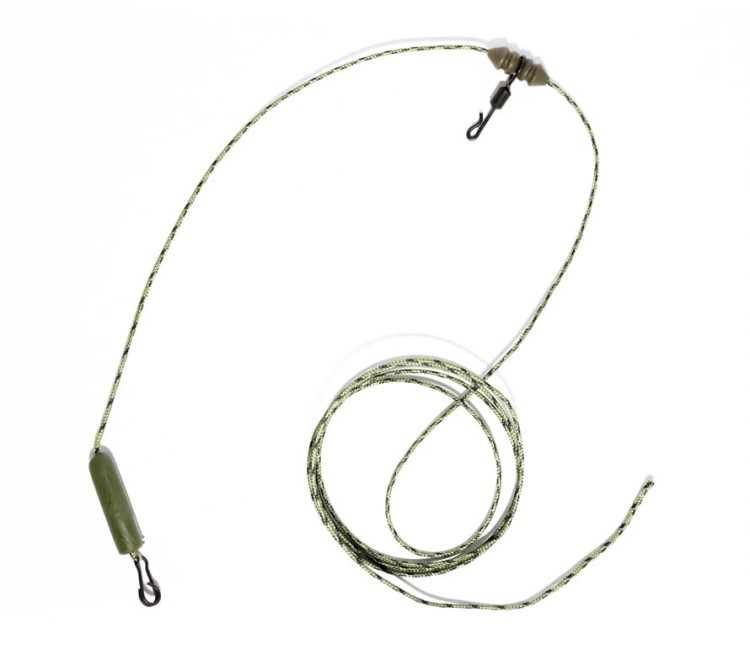 Undercarp Gotowy Zestaw Karpiowy Chod Rig z Leadcorem 45 lb / 100 cm (zielony) UC9 Karpiowe Graty - Zdjęcie 2
