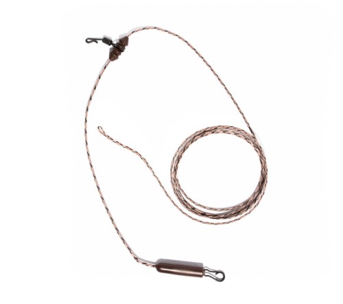 Undercarp Gotowy zestaw Karpiowy Chod Rig z Leadcorem 45 lb / 100 cm (brązowy) UC8 Karpiowe Graty - Zdjęcie 2