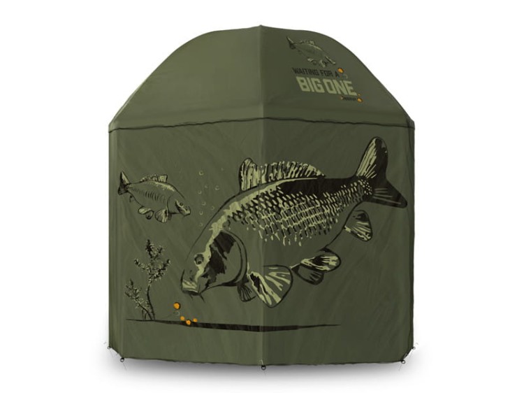Parasol ze ściankami bocznymi Delphin BigONE CARP 250cm 8586018514118 101004401 Karpiowe Graty - Zdjęcie 7