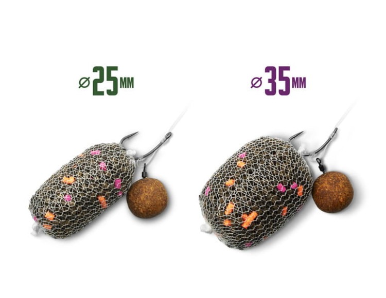 Zestaw Delphin PVA n'tastic SET 2in1/7m+7m 25mm+35mm/szybko rozpuszczalna 8586018506250 101003058 Karpiowe Graty - Zdjęcie 2