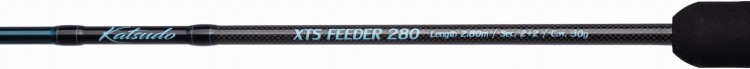 Mikado WĘDKA - KATSUDO XTS FEEDER 280 c.w. up to 25g (2+2 sec.) - op.1szt. 5900637071839 WAA615-280 Karpiowe Graty - Zdjęcie 2