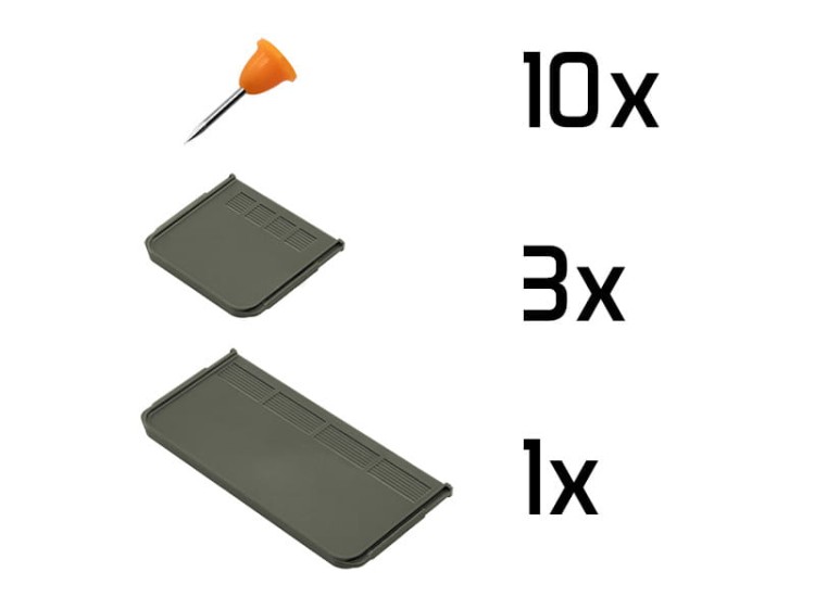 Organizer Delphin KlikBOX Mega nan 8586018512831 101004296 Karpiowe Graty - Zdjęcie 1