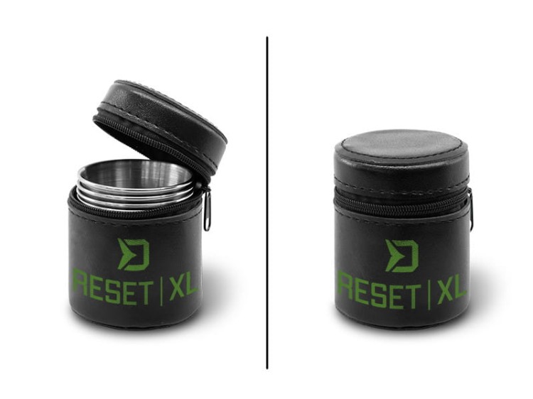 Zestaw kieliszków ze stali nierdzewnej Delphin RESET XL 4v1 4x70ml 8586018513913 101004381 Karpiowe Graty - Zdjęcie 2