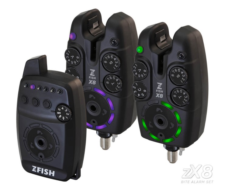 Zfish Zestaw sygnalizatorów brań ZFISH Zx8 2+1 8506156044902 ZF-4902 Karpiowe Graty - Zdjęcie 1
