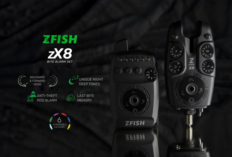 Zfish Zestaw sygnalizatorów brań ZFISH Zx8 2+1 8506156044902 ZF-4902 Karpiowe Graty - Zdjęcie 2