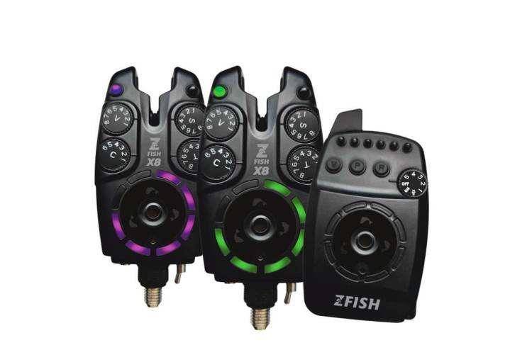 Zfish Zestaw sygnalizatorów brań ZFISH Zx8 2+1 8506156044902 ZF-4902 Karpiowe Graty - Zdjęcie 4