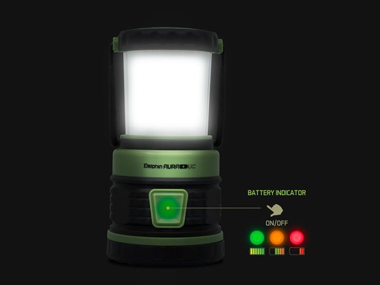 Lampka kempingowa Delphin AURA+ UC 8,5W 5400mAh 8586018513937 101004383 Karpiowe Graty - Zdjęcie 1