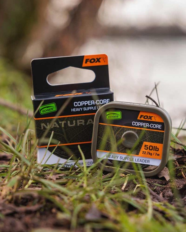 Fox FOX EDGES NATURALS COPPER-COREEdges Naturals Copper-Core 50lb 7m  CAC896 Karpiowe Graty - Zdjęcie 5