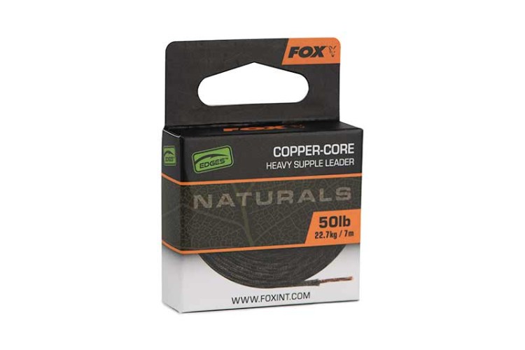 Fox FOX EDGES NATURALS COPPER-COREEdges Naturals Copper-Core 50lb 7m  CAC896 Karpiowe Graty - Zdjęcie 7