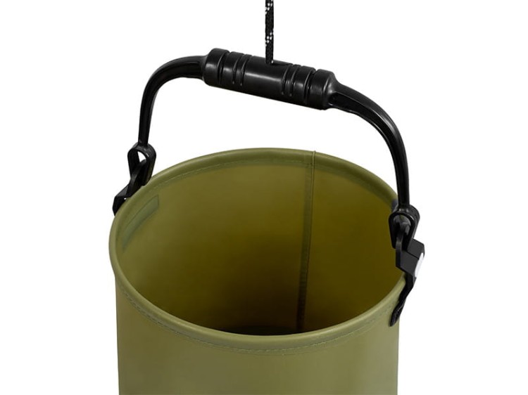 Okrągłe wiaderko EVA Delphin BAREL 10L + 7m 8586018516815 101004558 Karpiowe Graty - Zdjęcie 2