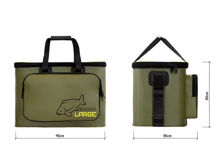 Torba wędkarska Delphin NuEVA Large 45x30x35cm 8586018516792 101004556 Karpiowe Graty - Zdjęcie 1