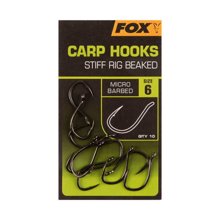 Fox Stiff Rig Beaked Size 6 - haki karpiowe  Karpiowe Graty - Zdjęcie 4