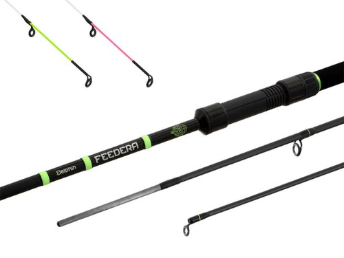Delphin FEEDERA + 2 szczytówki 330cm/100g/3 składy 8586018517836 101004646 Karpiowe Graty - Zdjęcie 8