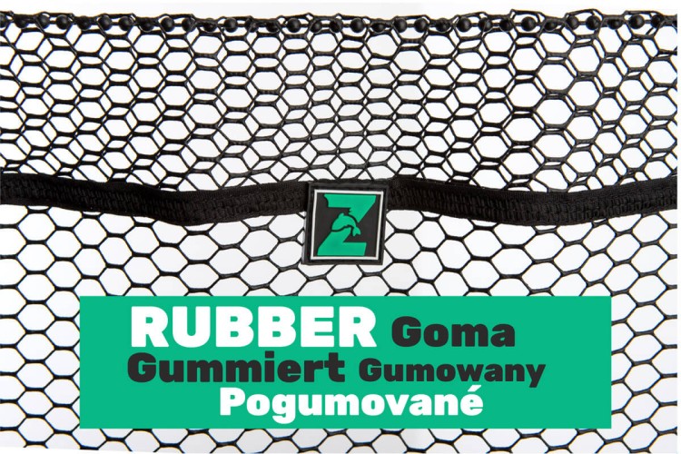 Zfish ZFISH Podbierak Landing Net ZFX Rubber Mesh Długość 200cm 8508158013764 ZF-3764 Karpiowe Graty - Zdjęcie 5