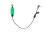 Mivardi Hanger CrystaliX - Green 8595712425408 M-HANCRGR Karpiowe Graty - Zdjęcie 2
