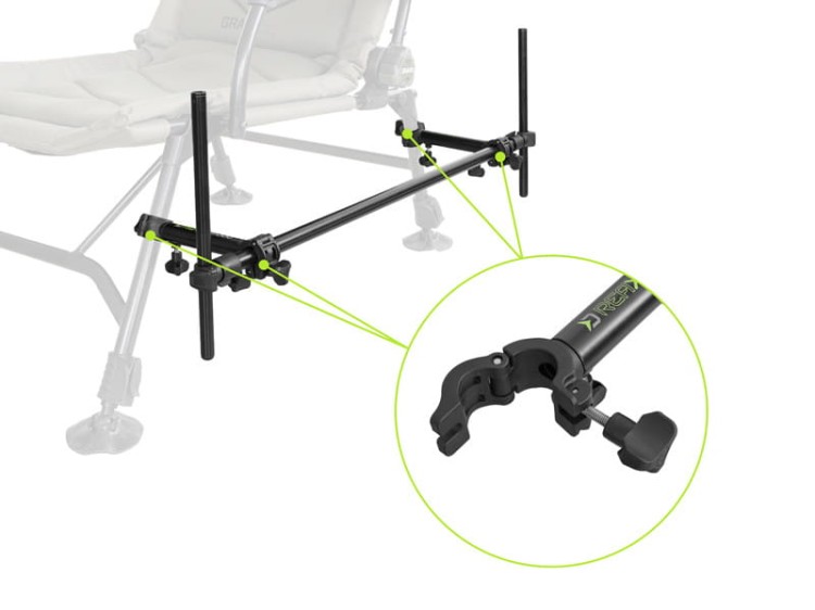 Uchwyt na wędkę Delphin REAXE UniFIX DUO nan 8586018519465 101004754 Karpiowe Graty - Zdjęcie 2