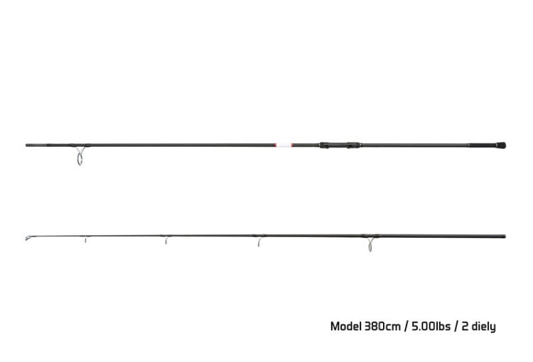 Delphin BOMBER 380cm/5.00lbs/2 składy 8586018518765 101004710 Karpiowe Graty - Zdjęcie 2