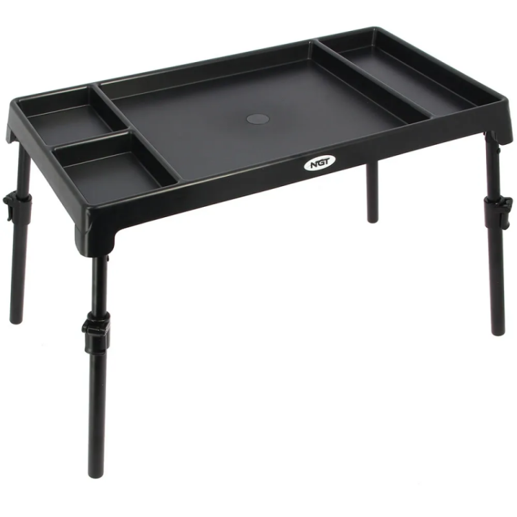 NGT STOLIK DO NAMIOTU REGULOWANE NOGI XPR NGT  NGT-XPR-BIVVY-TABLE Karpiowe Graty - Zdjęcie 4