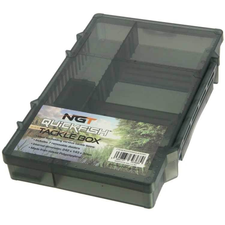 NGT PIÓRNIK ORGANIZER NA AKCESORIA WĘDKARSKIE NGT QUICKFISH  NGT-QUICKFISH-TACKLEBOX Karpiowe Graty - Zdjęcie 4