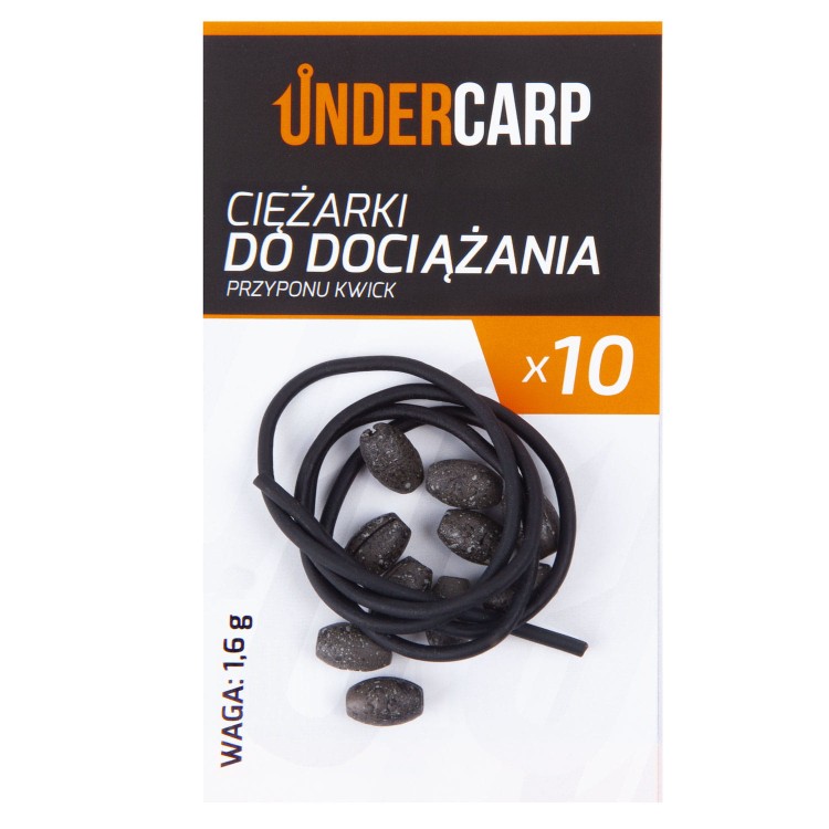Undercarp Ciężarki do dociążania przyponu Kwick 1,6 g  5902721608389 UC717 Karpiowe Graty - Zdjęcie 5