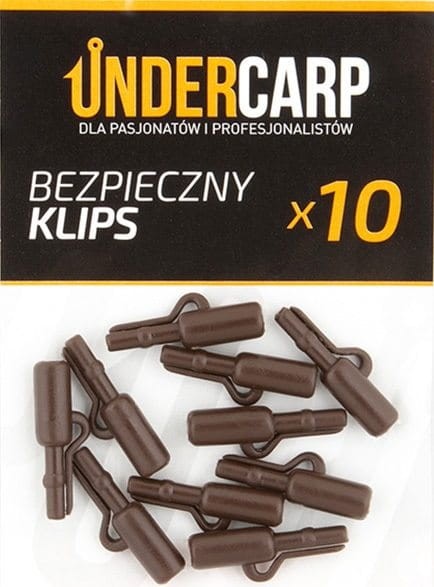 Undercarp Bezpieczny Klips (brązowy)  Karpiowe Graty - Zdjęcie 4