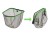 Pływający kosz podbieraka Delphin REAXE FloateR FoldCUBE 80x70cm 8586018520645 101004860 Karpiowe Graty - Zdjęcie 2