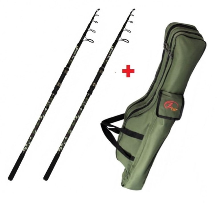Zfish ZFISH Combo 2x Wędka Kingstone 3,6m/3,0lb ZF-6916 + Pokrowiec ZF-2699 GRATIS! 8605093189582 ZF-9582 Karpiowe Graty - Zdjęcie 1