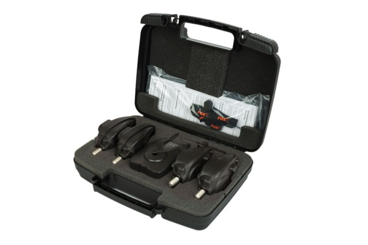 Fox Micron MX 3 Rod Set - zestaw sygnalizatorów brań z centralką  Karpiowe Graty - Zdjęcie 4
