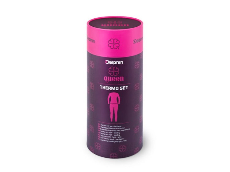 Termoaktywny zestaw góra + dół Delphin QUEEN 4LOVE M 8586018525220 101005301 Karpiowe Graty - Zdjęcie 6