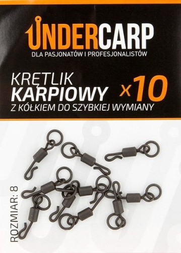 Undercarp Krętlik Karpiowy z Kółkiem do Szybkiej Wymiany  Karpiowe Graty - Zdjęcie 3
