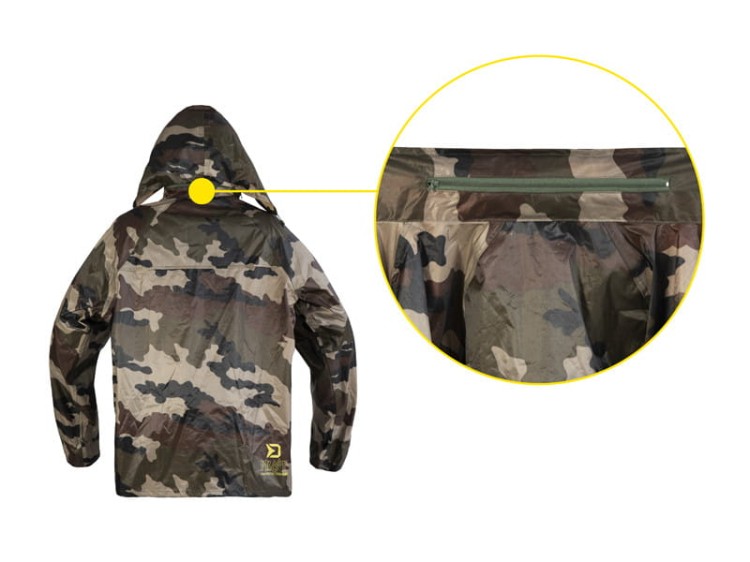 Wodoodporny dwuczęściowy kombinezon Delphin PROOF S 8586018522045 101005002 Karpiowe Graty - Zdjęcie 12