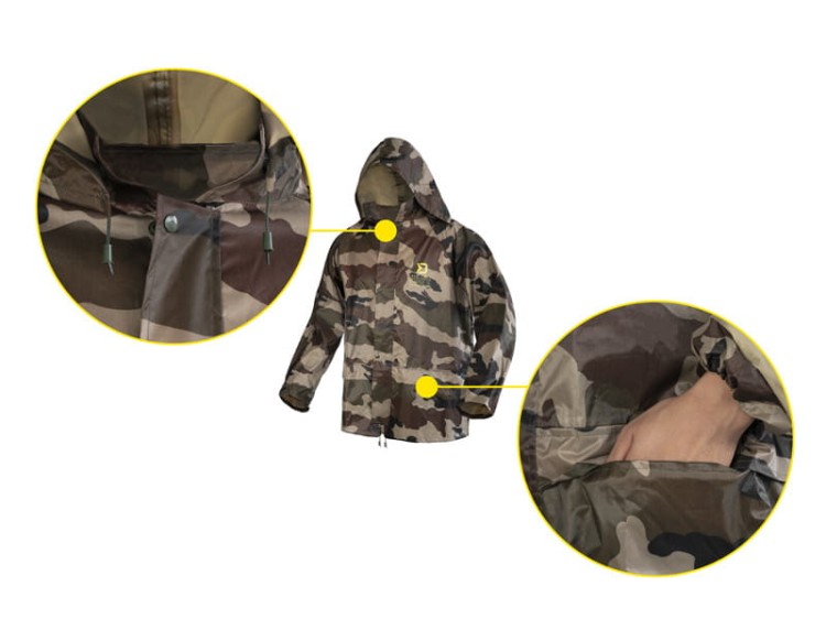 Wodoodporny dwuczęściowy kombinezon Delphin PROOF M 8586018522052 101005003 Karpiowe Graty - Zdjęcie 3