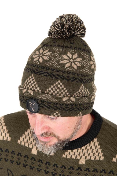 Fox FOX FESTIVE BOBBLE HATFox Festive bobble  CHH030 Karpiowe Graty - Zdjęcie 7