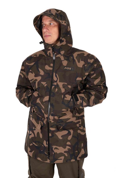 Fox FOX RS25K ¾ JACKET – CAMOFox RS25K CAMO 3/4 Jacket - 4XL  CFX397 Karpiowe Graty - Zdjęcie 4