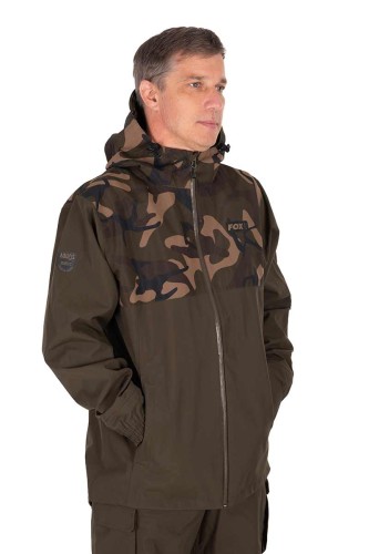 Fox FOX RS25K JACKET - KHAKI/CAMOFox RS25K Khaki / Camo Std Jacket - 2XL  CFX402 Karpiowe Graty - Zdjęcie 8