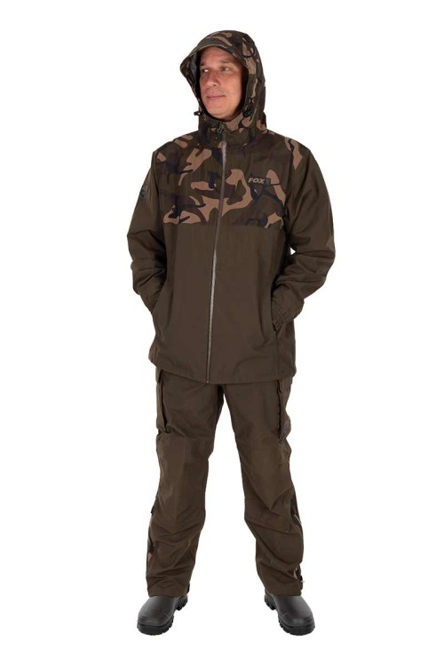 Fox FOX RS25K JACKET - KHAKI/CAMOFox RS25K Khaki / Camo Std Jacket - 3XL  CFX403 Karpiowe Graty - Zdjęcie 7
