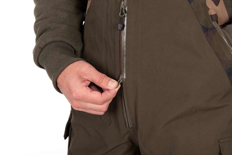 Fox FOX RS25K SALOPETTES – KHAKIFox RS25K Khaki Salopettes - 3XL  CFX410 Karpiowe Graty - Zdjęcie 4