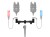 Regulowany buzz bar Delphin FlexiBUZZ L L 18-25cm 8586018522854 101005072 Karpiowe Graty - Zdjęcie 2