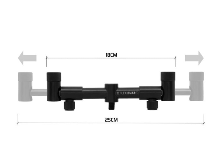 Regulowany buzz bar Delphin FlexiBUZZ L L 18-25cm 8586018522854 101005072 Karpiowe Graty - Zdjęcie 3