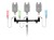 Regulowany buzz bar Delphin FlexiBUZZ XL XL 25-35cm 8586018513869 101004376 Karpiowe Graty - Zdjęcie 2