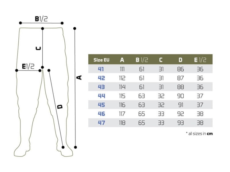 Spodnie do brodzenia Delphin HRON Pants z wysoką talią roz. 47  101004227 Karpiowe Graty - Zdjęcie 1