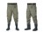 Spodnie do brodzenia Delphin HRON Pants z wysoką talią roz. 47  101004227 Karpiowe Graty - Zdjęcie 7