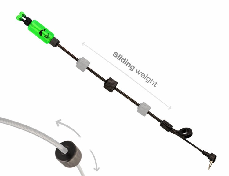 Zfish ZFISH  Sygnalizator Brań Bonito Light Bobbin Kolor Zielony 8590615601997 ZF-1997 Karpiowe Graty - Zdjęcie 4