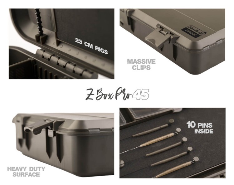 Zfish ZFISH Organizator Z-Box PRO 45 (4w1) 8591560257321 ZF-7321 Karpiowe Graty - Zdjęcie 5