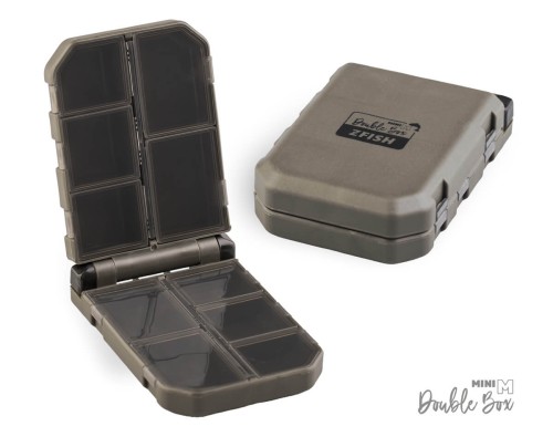 Zfish ZFISH Podwójne Pudełko Mini Double Box M 8591560258151 ZF-8151 Karpiowe Graty - Zdjęcie 1