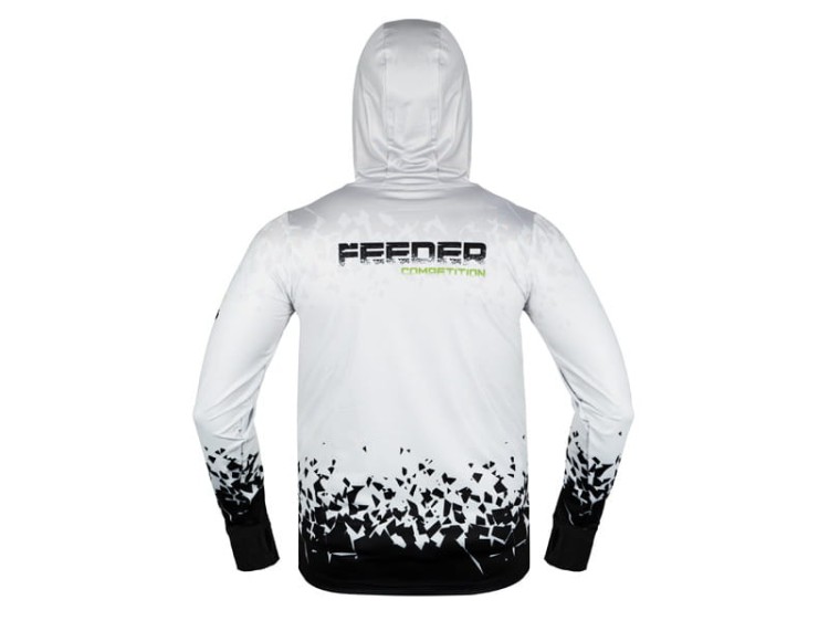 Bluza z kapturem Delphin UV ARMOR 50+ Reaxe L 8586018527439 101005499 Karpiowe Graty - Zdjęcie 4
