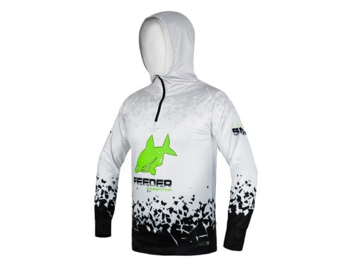 Bluza z kapturem Delphin UV ARMOR 50+ Reaxe XXL 8586018527453 101005501 Karpiowe Graty - Zdjęcie 7