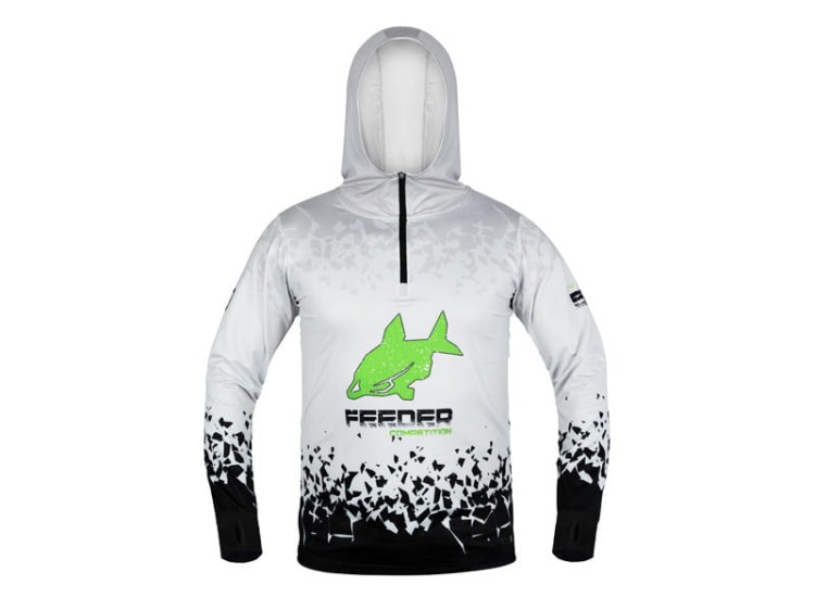 Bluza z kapturem Delphin UV ARMOR 50+ Reaxe XXXL 8586018527460 101005502 Karpiowe Graty - Zdjęcie 6