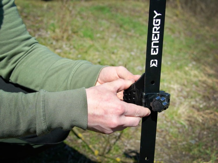 Podpórka do wędek sumowych Delphin ENERGY 100cm 8586018529303 101005679 Karpiowe Graty - Zdjęcie 3